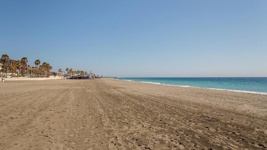 Apartamento 5 EN PRIMERA LÍNEA DE PLAYA CON VISTAS AL MAR Almería Exterior foto