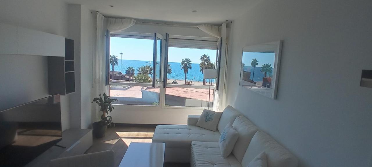 Apartamento 5 EN PRIMERA LÍNEA DE PLAYA CON VISTAS AL MAR Almería Exterior foto